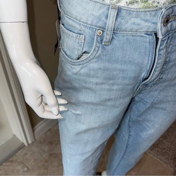 Buffalo David Bitton Blue Boyfriend Jeans Relaxed Fit - Picture 6 of 16